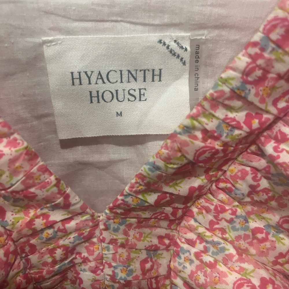 Hyacinth House Pink Ruffled Mini Dress - Picture 3 of 8
